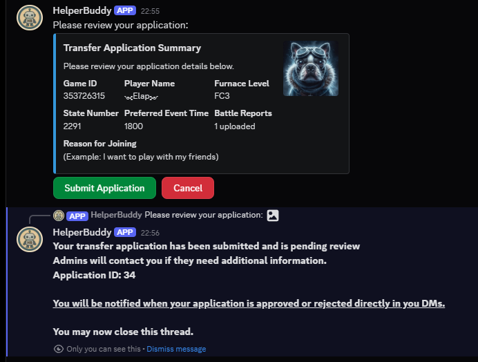 Transfer System 5
