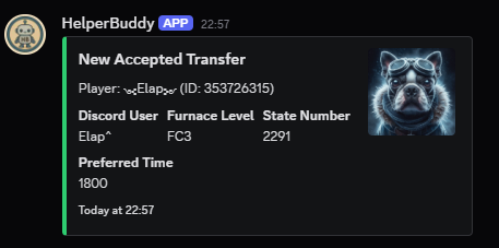 Transfer System 8