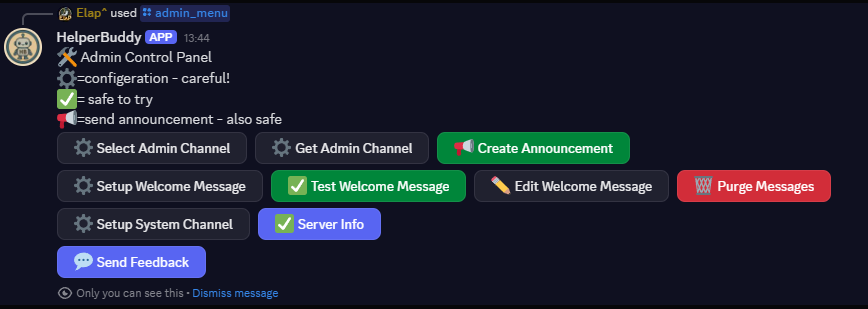 Welcome Messages 1